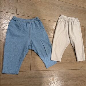 Uniqlo kids cropped leggings